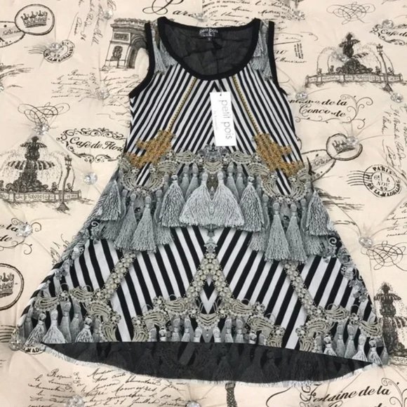 PETIT POIS BY VIVIANA G Scoop Neck Tank Top - Picture 3 of 6